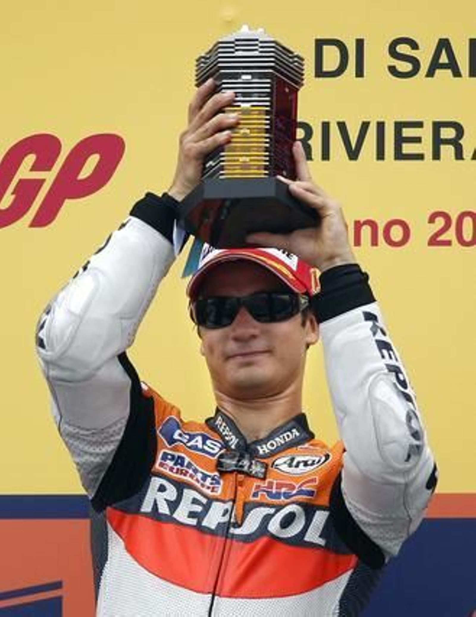 Dani Pedrosa, vencedor en el Gran Premio de San Marino.

Foto: Reuters