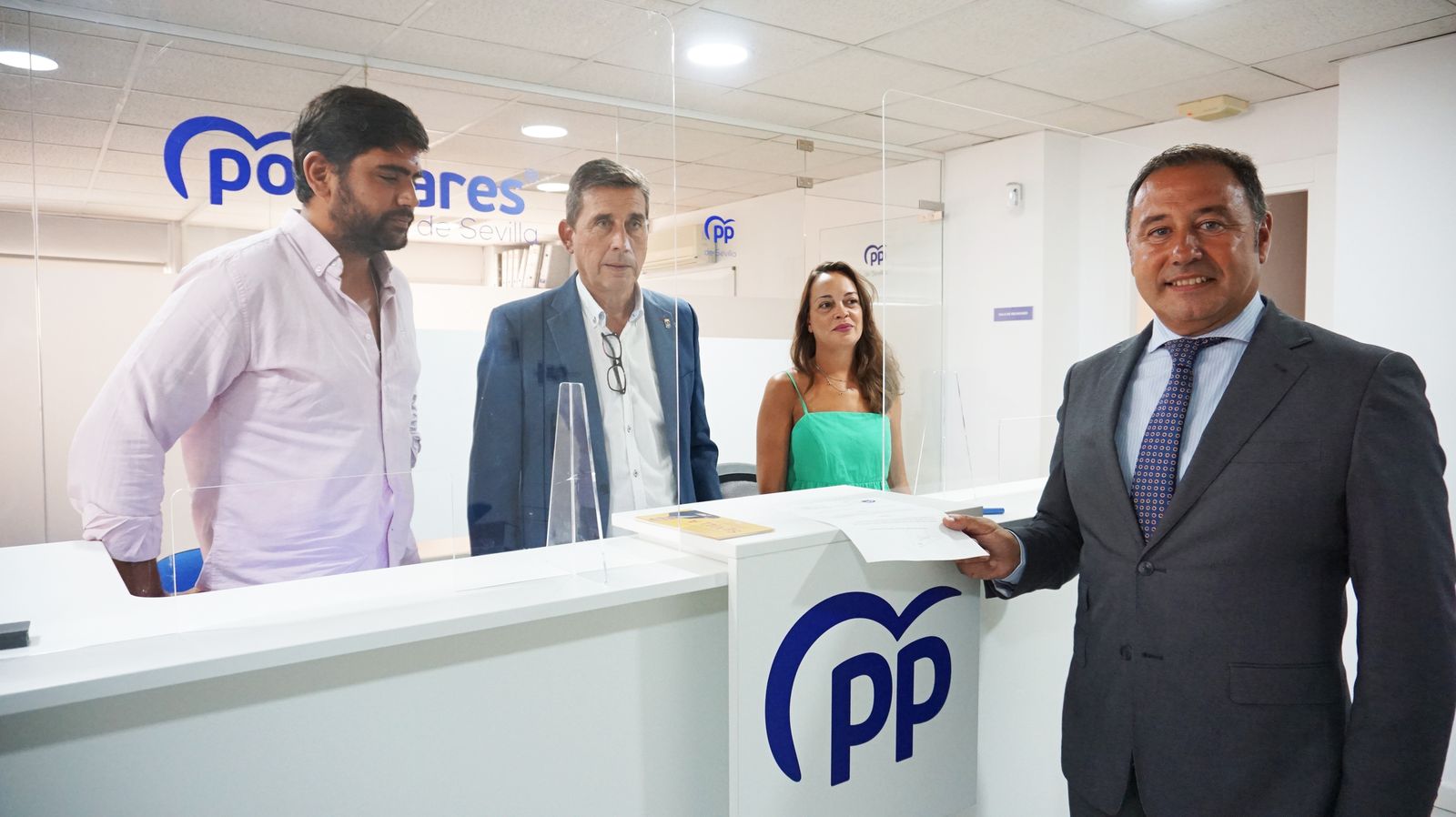 Ricardo Sánchez presenta su precandidatura para presidir el PP de Sevilla bajo el lema ‘Ahora es el momento, PP Sevilla’