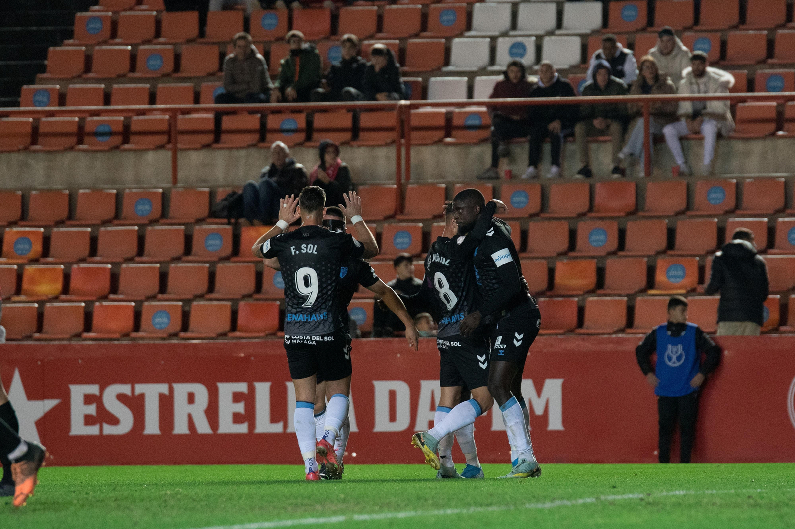 Las imágenes del Nàstic - Málaga CF