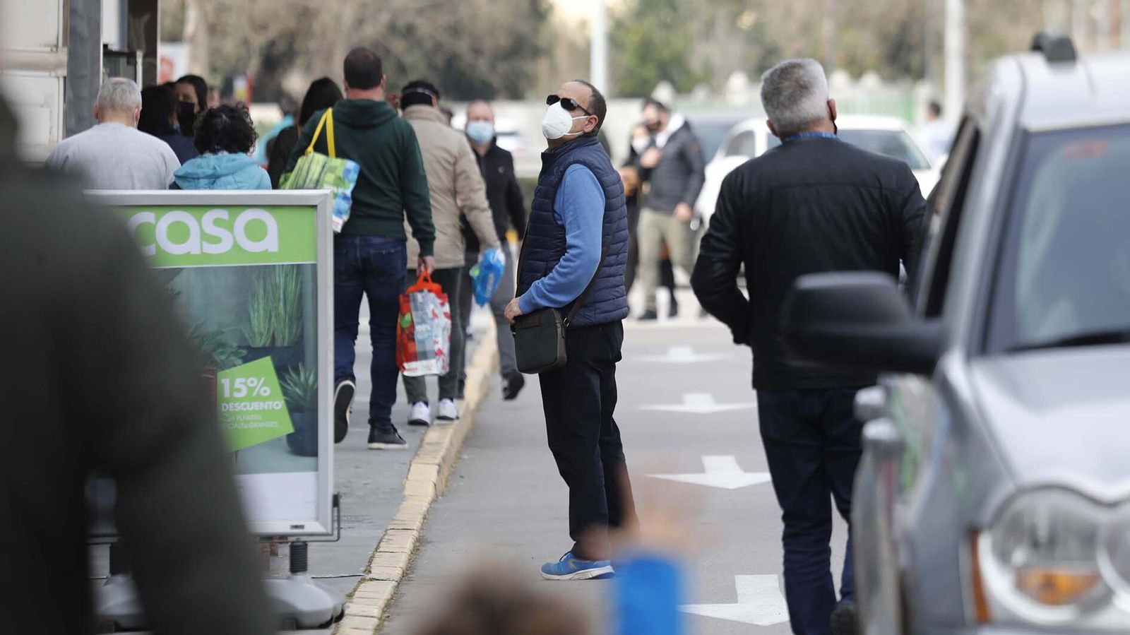 Las fotos del polígono de Palmones, tras el levantamiento del cierre  perimetral de Algeciras y Castellar