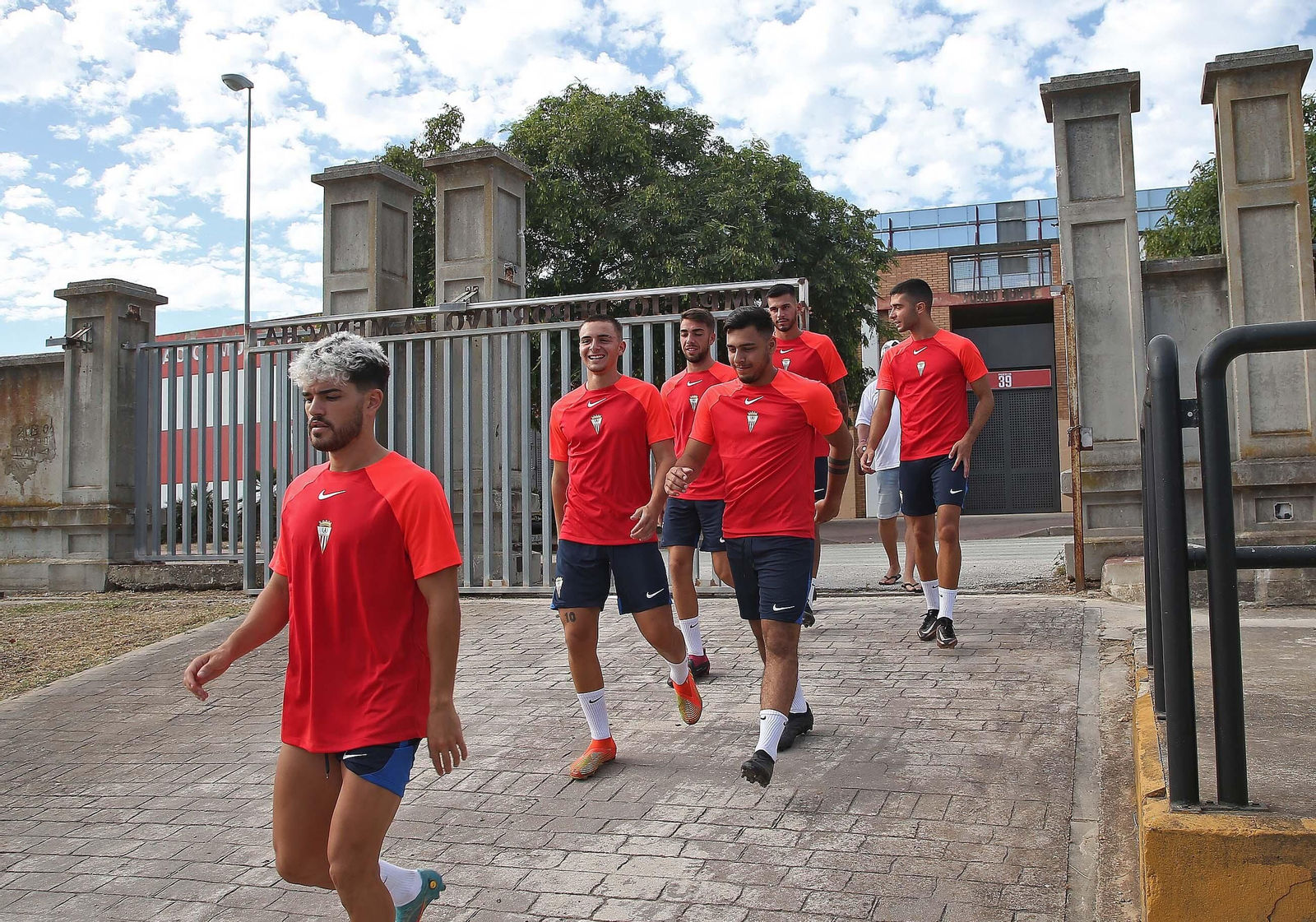 Fotos del entrenamiento del Algeciras CF en La Menacha