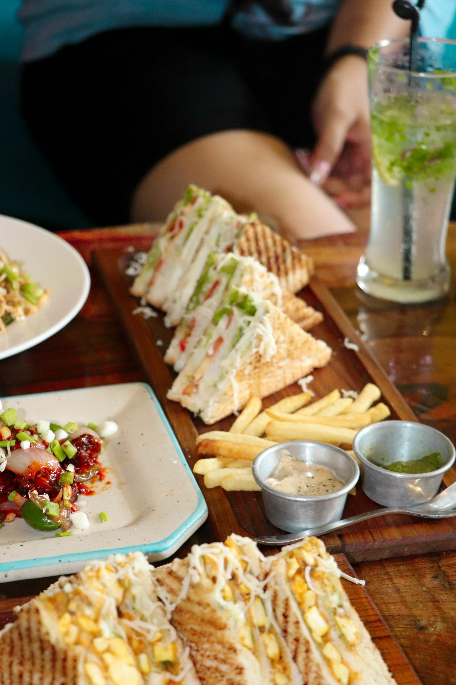 Sandwich de ensaladilla rusa