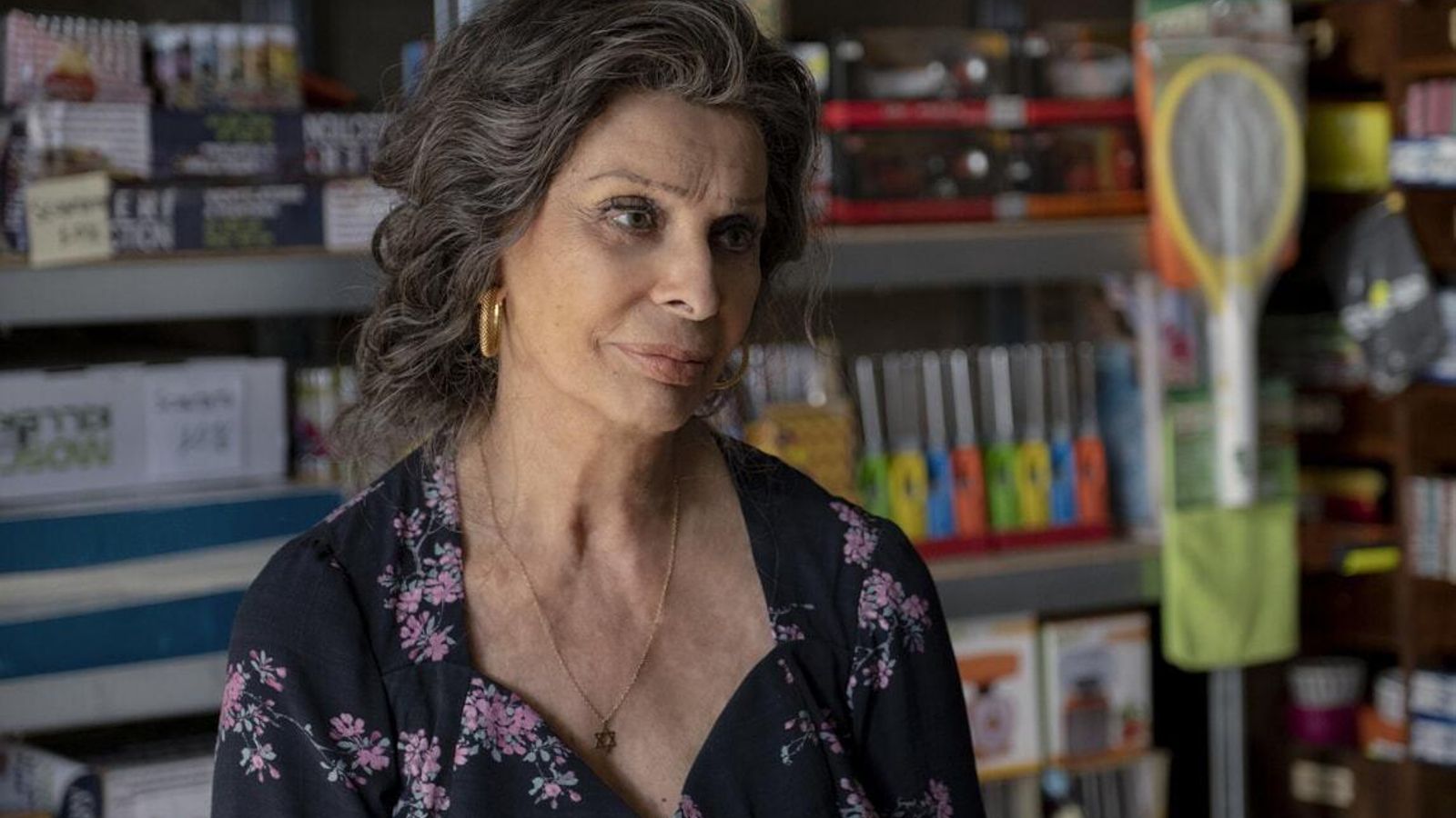 Sofia Loren, en la última película en la que ha trabajado.