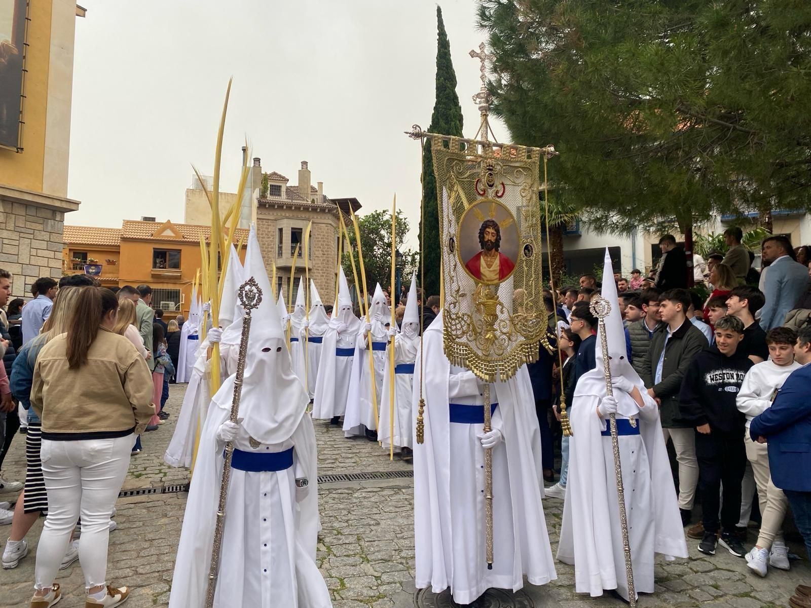 La Borriquilla el Domingo de Ramos en Jaén.