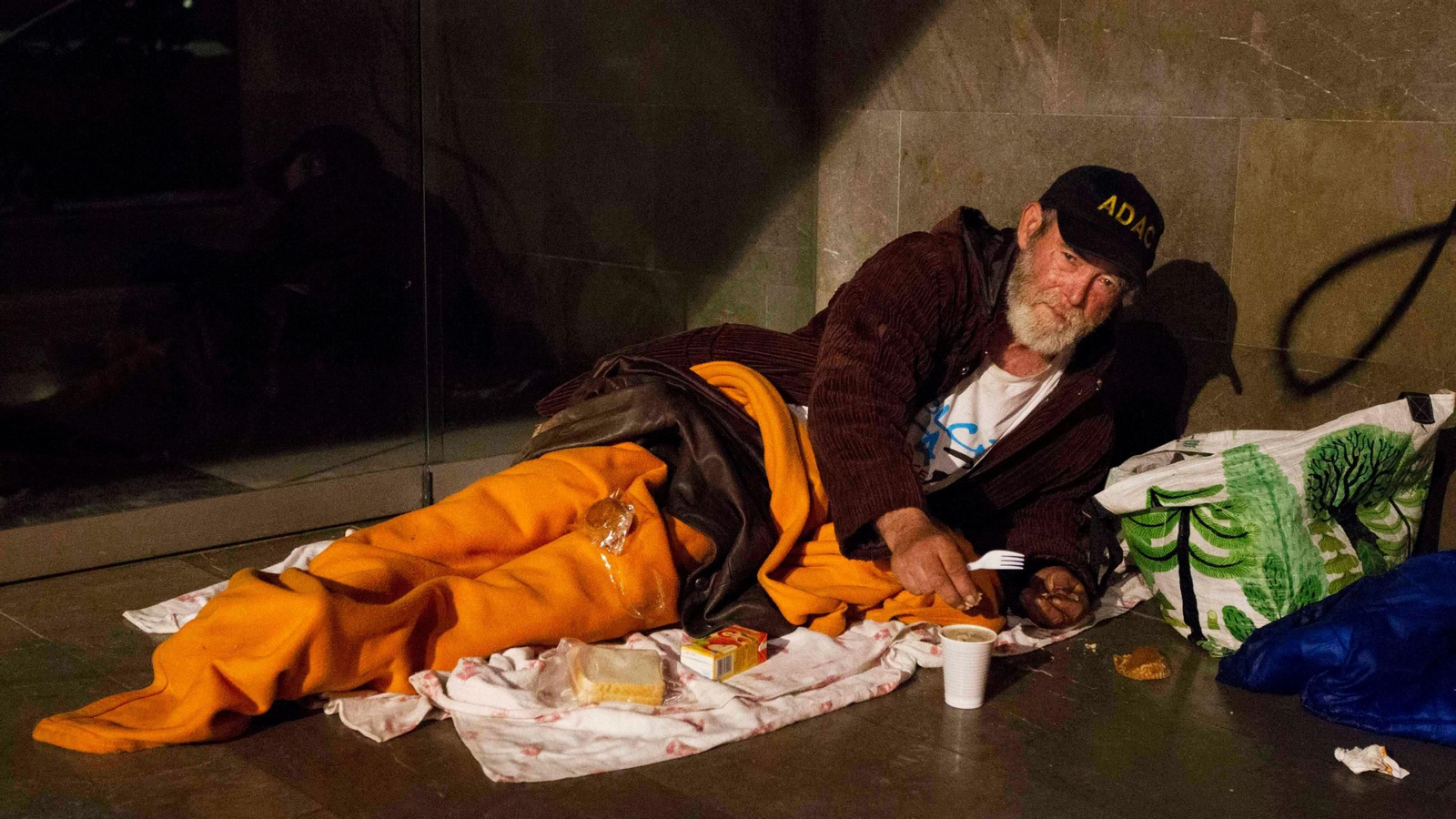 Son cada vez más las personas que viven en la calle