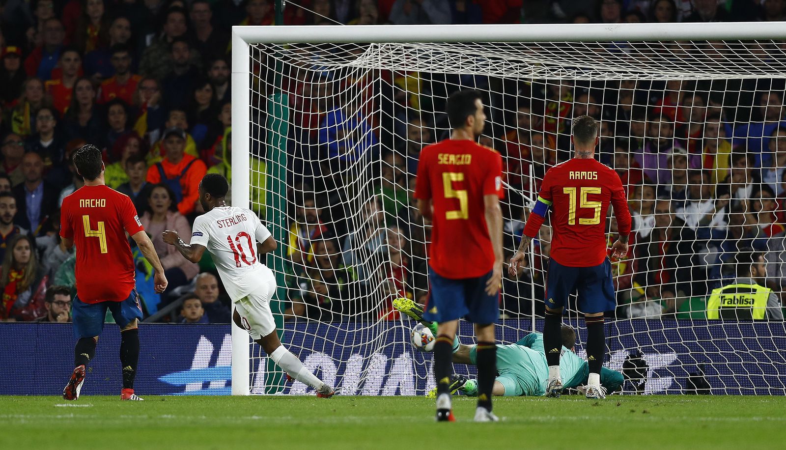 Las imágenes del España-Inglaterra