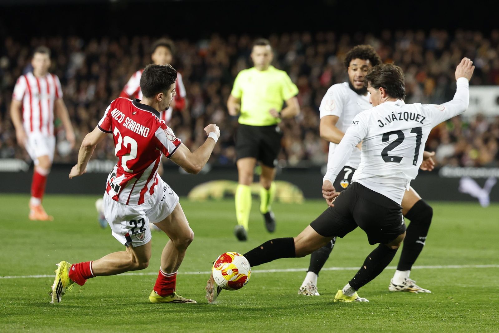 Las fotos del Valencia-Athletic