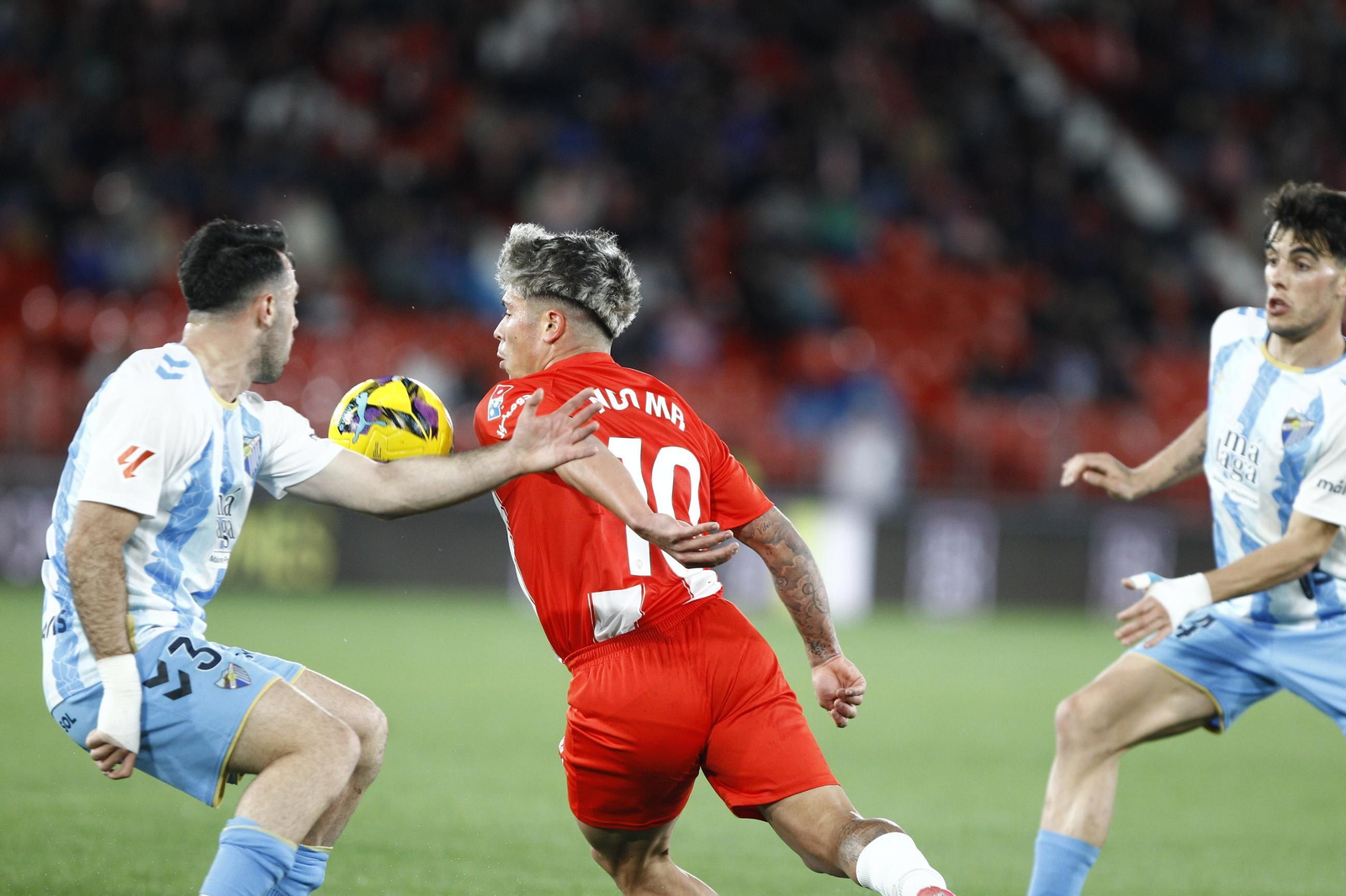 Las mejores imágenes del U.D. Almería-Málaga C.F.