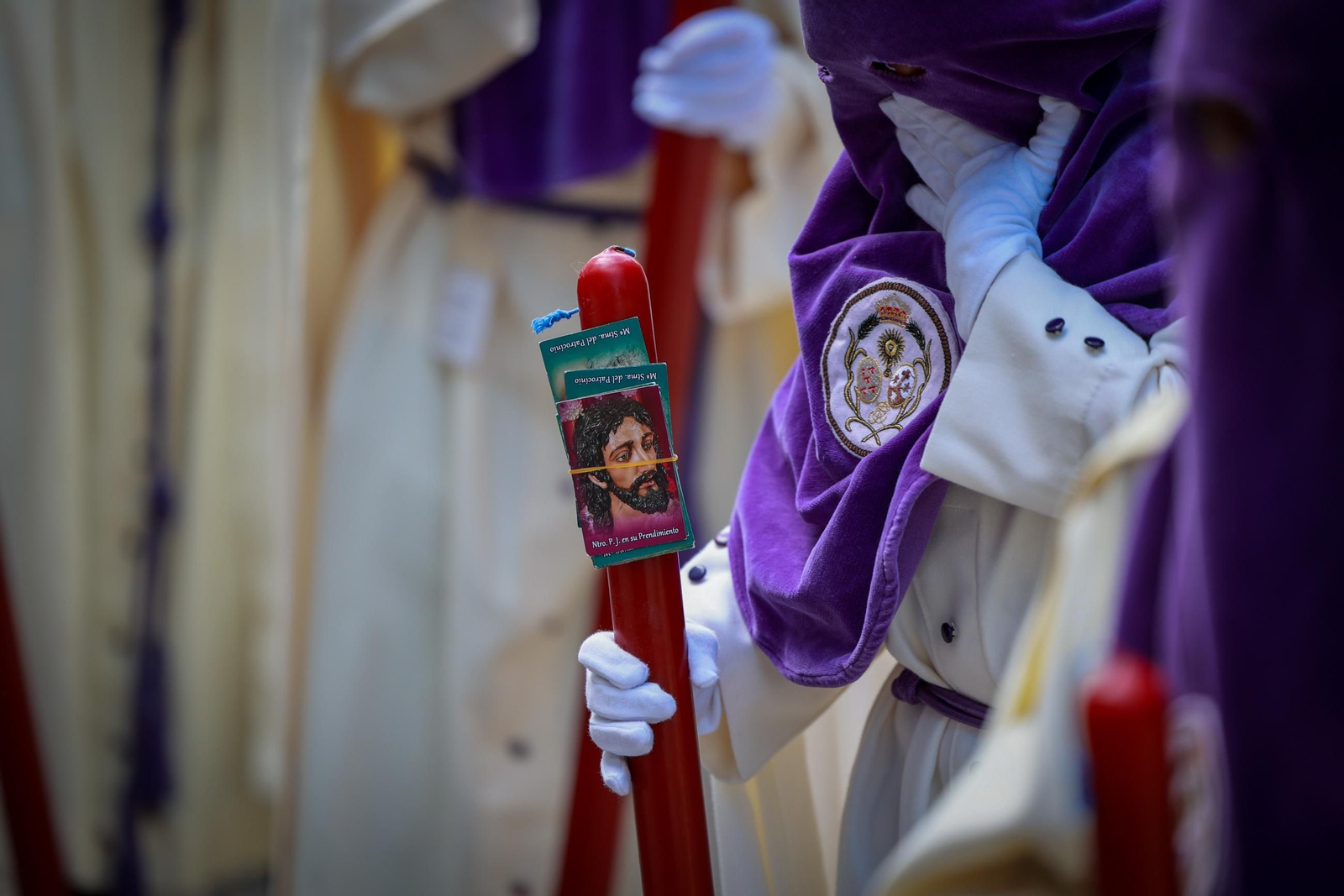 Imágenes de la salida del Prendimiento en la Semana Santa de Cádiz 2025