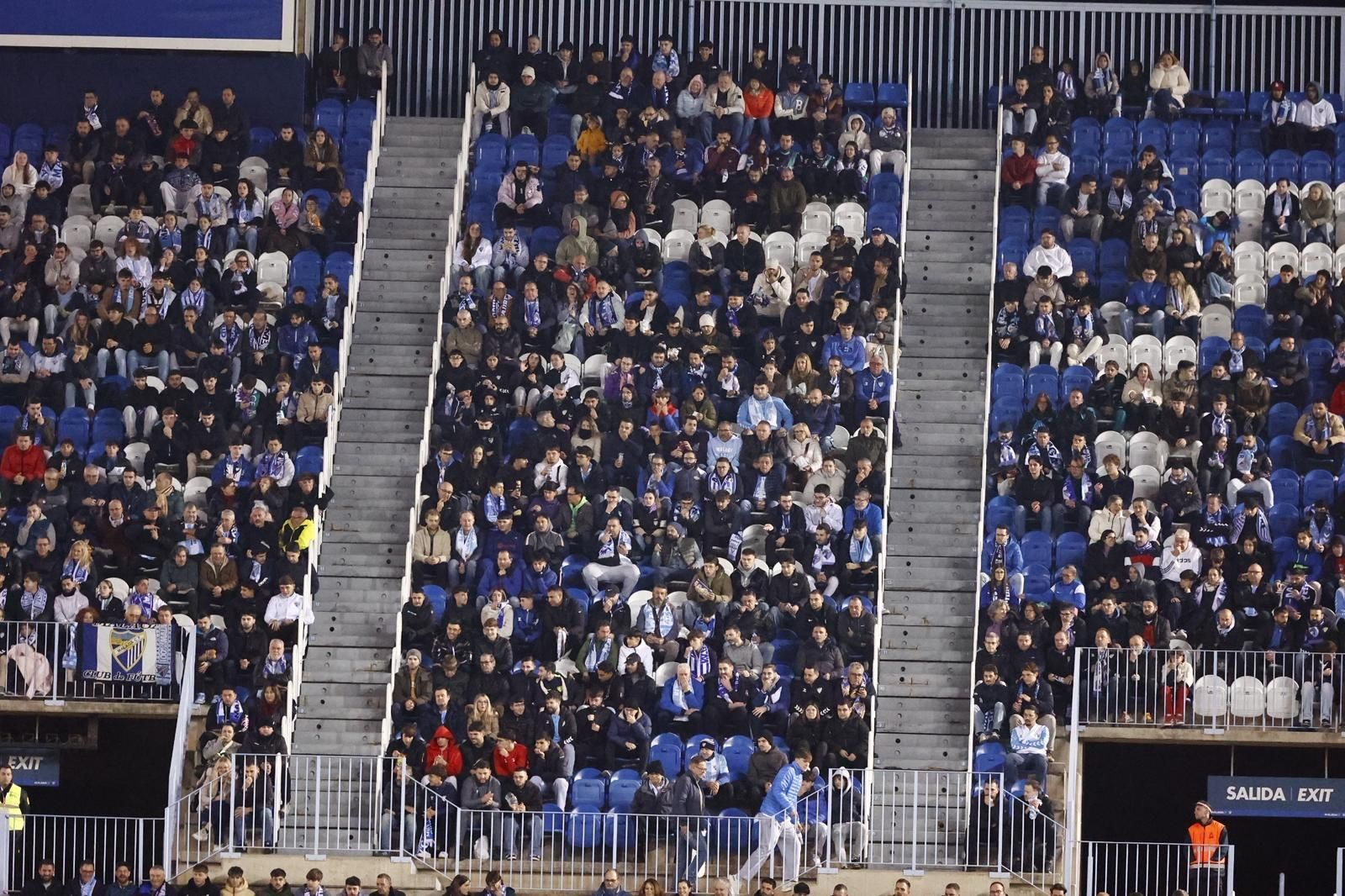Búscate en las gradas de La Rosaleda en el Málaga CF-Mirandés