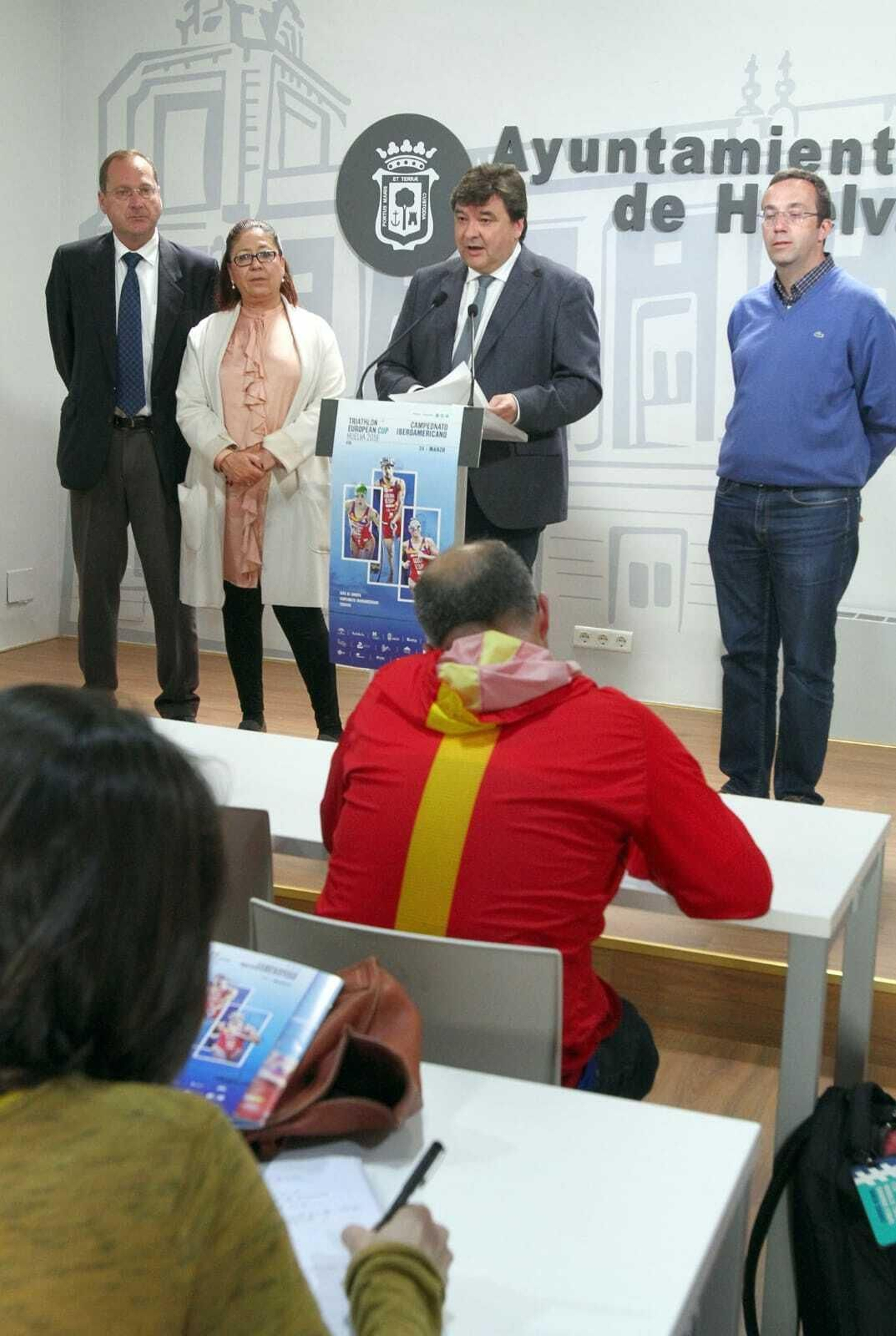 Francisco Martínez, Aurora Águedo, Gabriel Cruz y Jorge García, hoy en rueda de prensa Francisco Martínez, Aurora Águedo, Gabriel Cruz y Jorge García, hoy en rueda de prensa