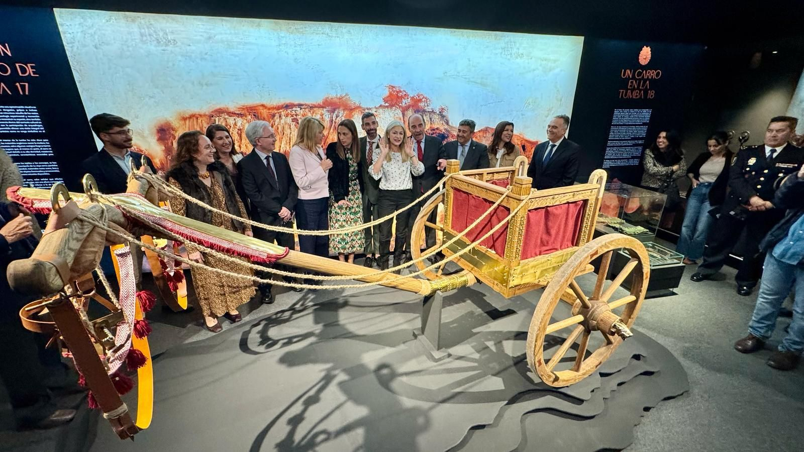 Imágenes de la inauguración de le exposición 'La Joya, Vida y Eternidad en Tarteso' en el Museo de Huelva