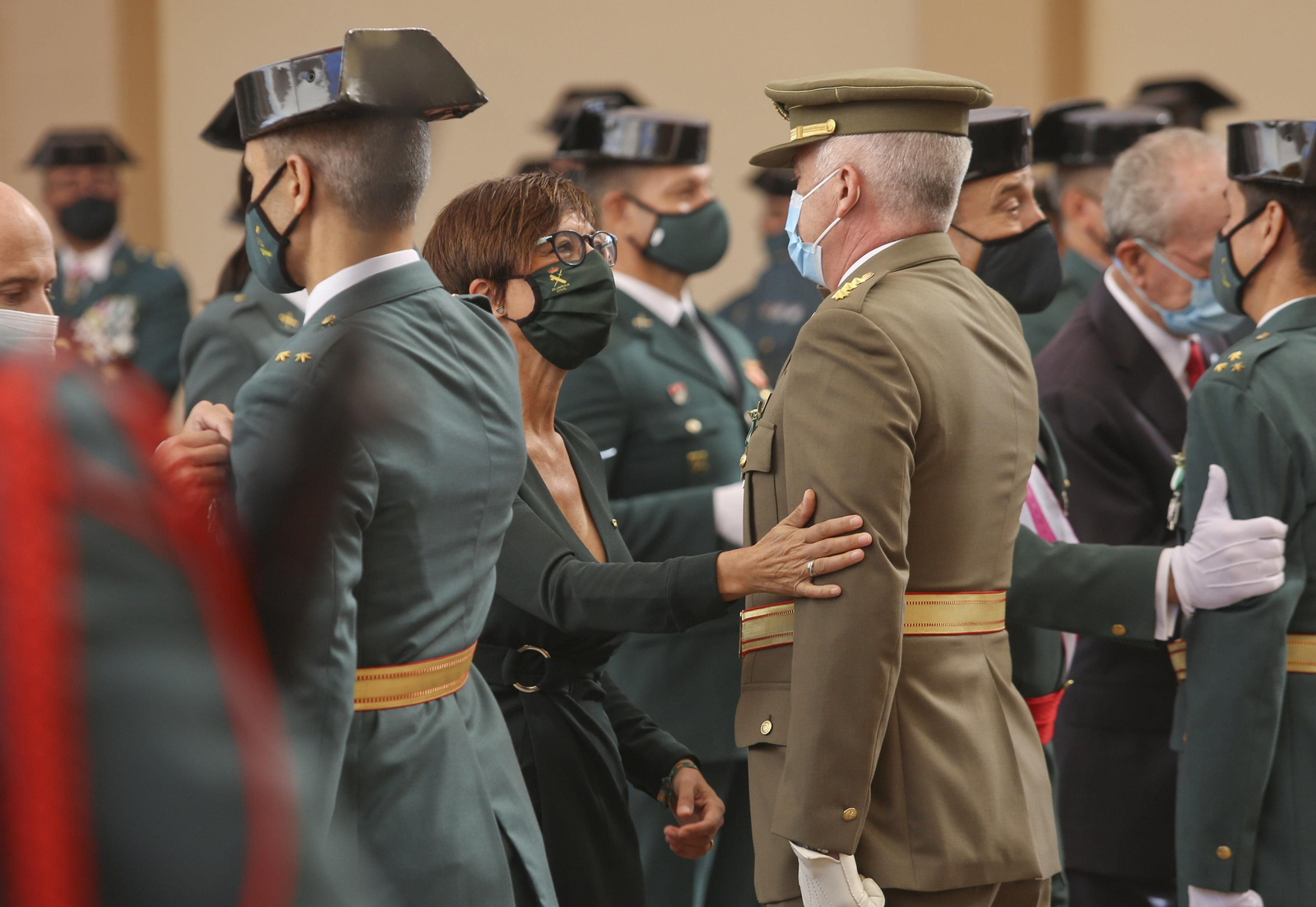 Las fotos de la celebración de la Patrona de la Guardia Civil en Málaga