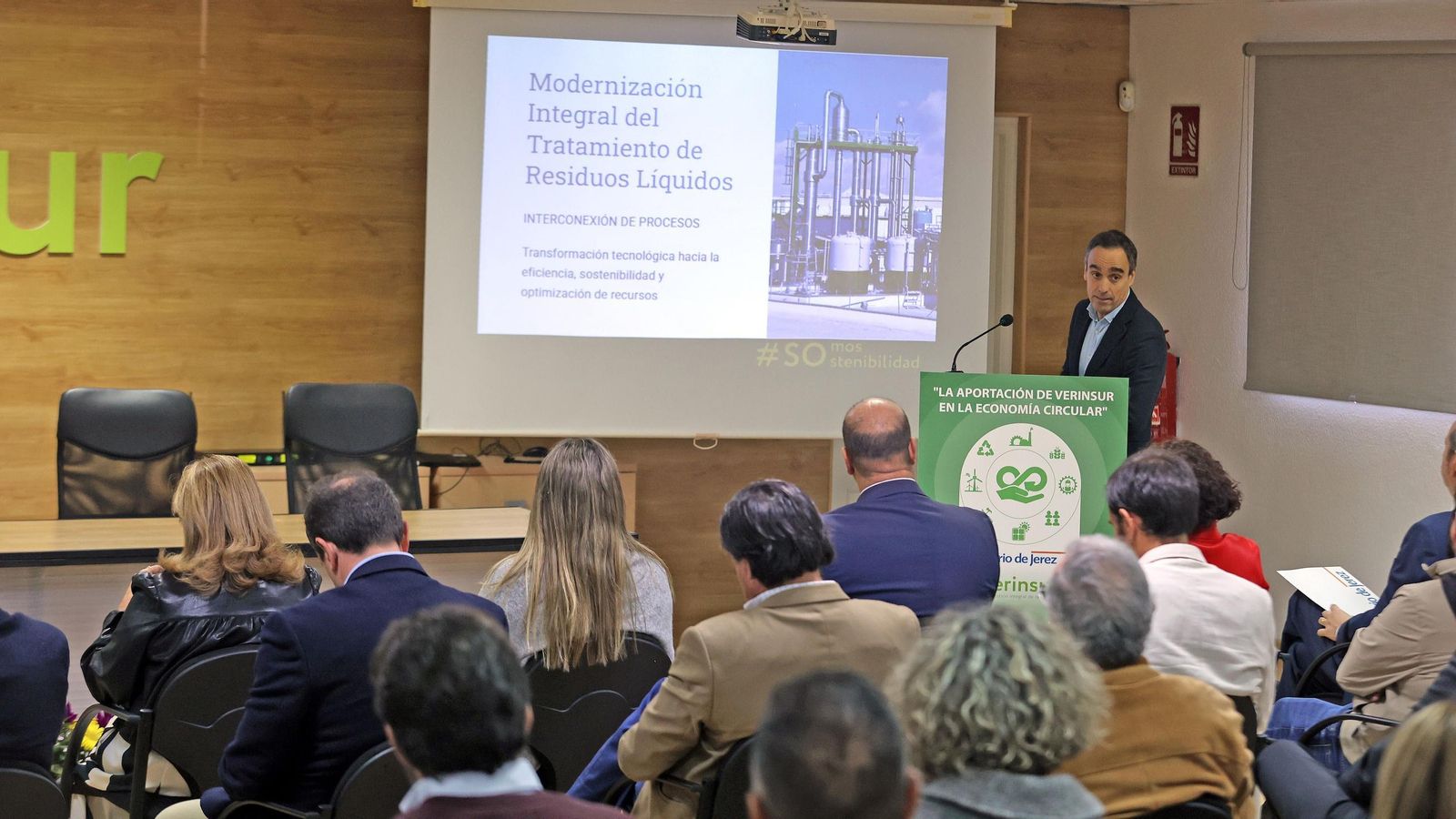 Sergio Gil, en el momento de su intervención.