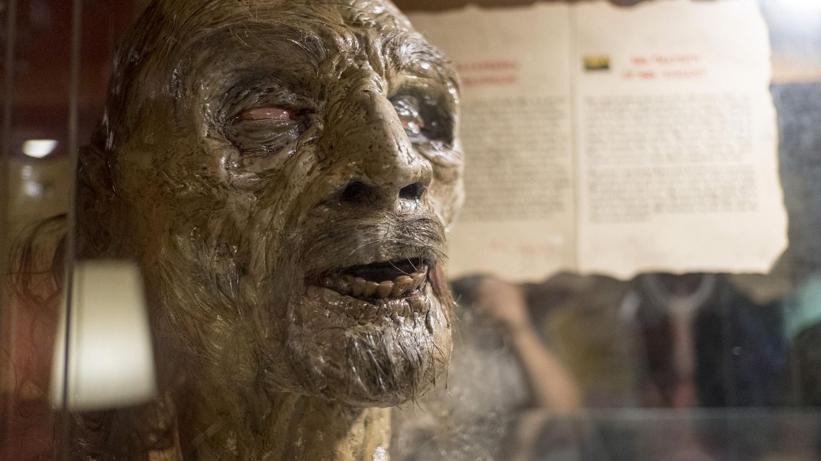 Una de las figuras de la Casa del Terror y lo Fantástico de Cádiz.