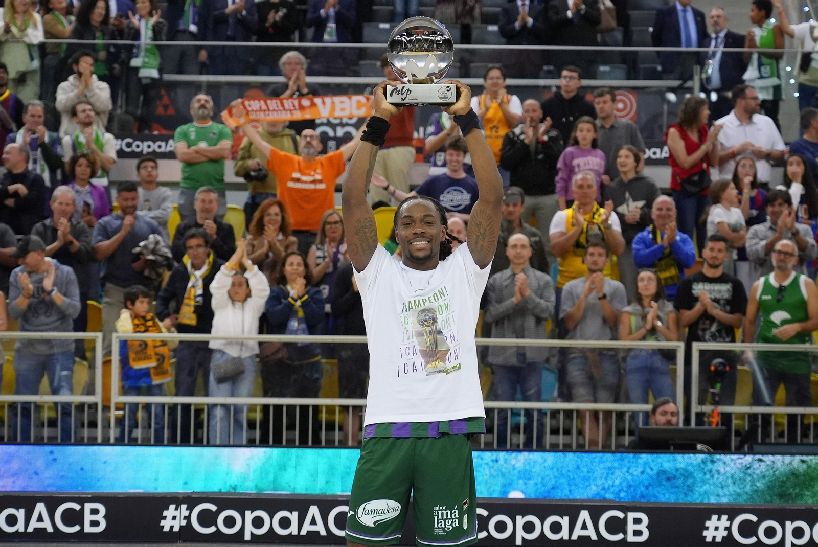¡Así celebra la Copa el Unicaja!