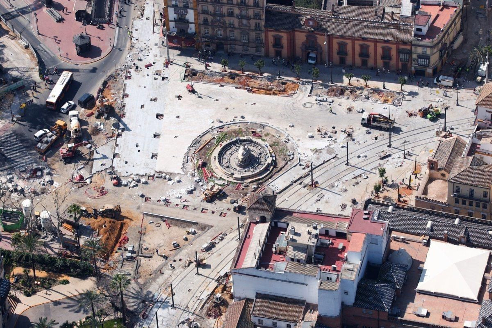 Las obras del Metrocentro