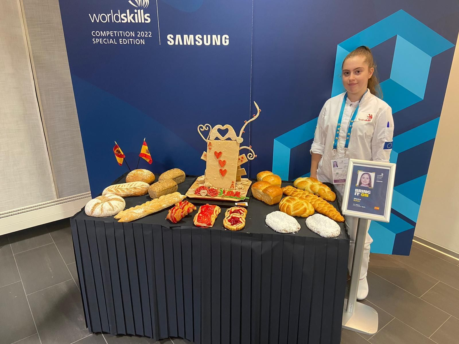 Mónica Rufián, en la competición celebrada en Suiza.