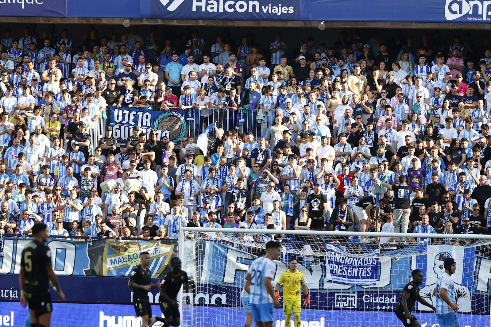 Búscate en las gradas de La Rosaleda en el Málaga CF-Castellón