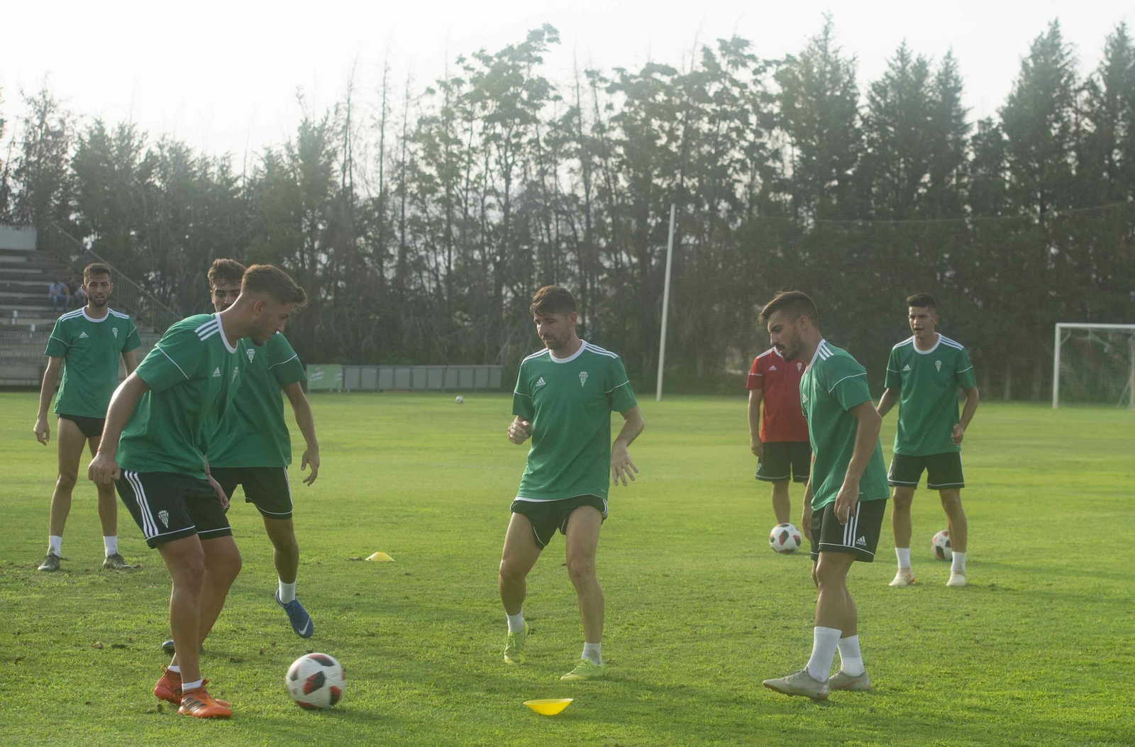 Las imágenes del entrenamiento del Córdoba CF
