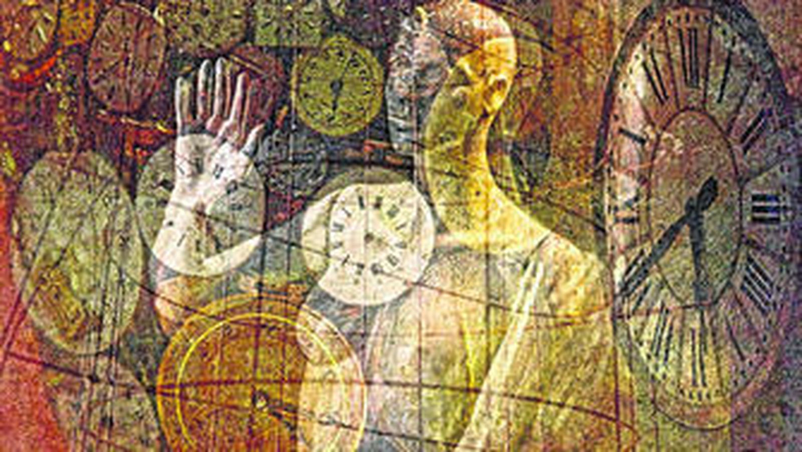 Uno de los novedosos fotomontajes de Pedro Leal.