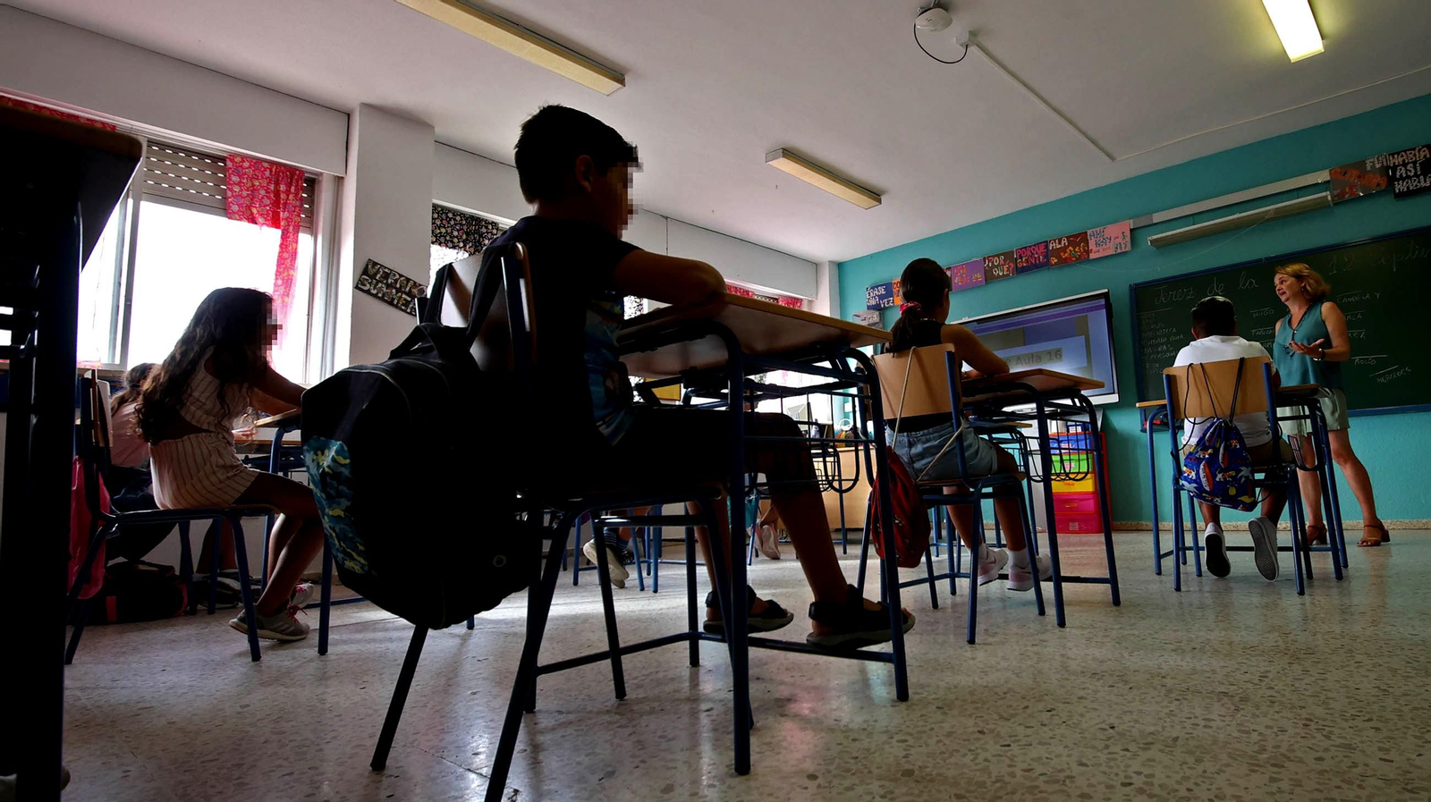 Imagen de un centro educativo de Jerez.