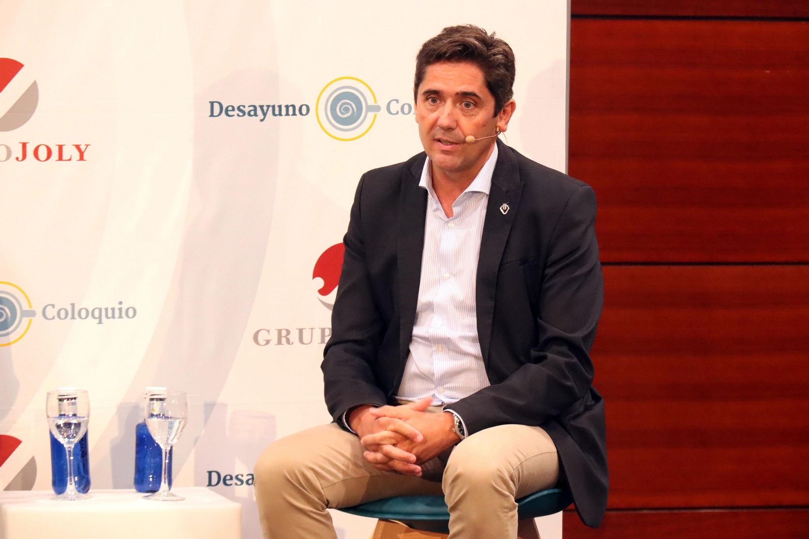 Las imágenes en el Desayuno-Coloquio del Grupo Joly "Competitividad innovación y eficiencia el sector de los frutos rojos ante el reto de la sostenibilidad"