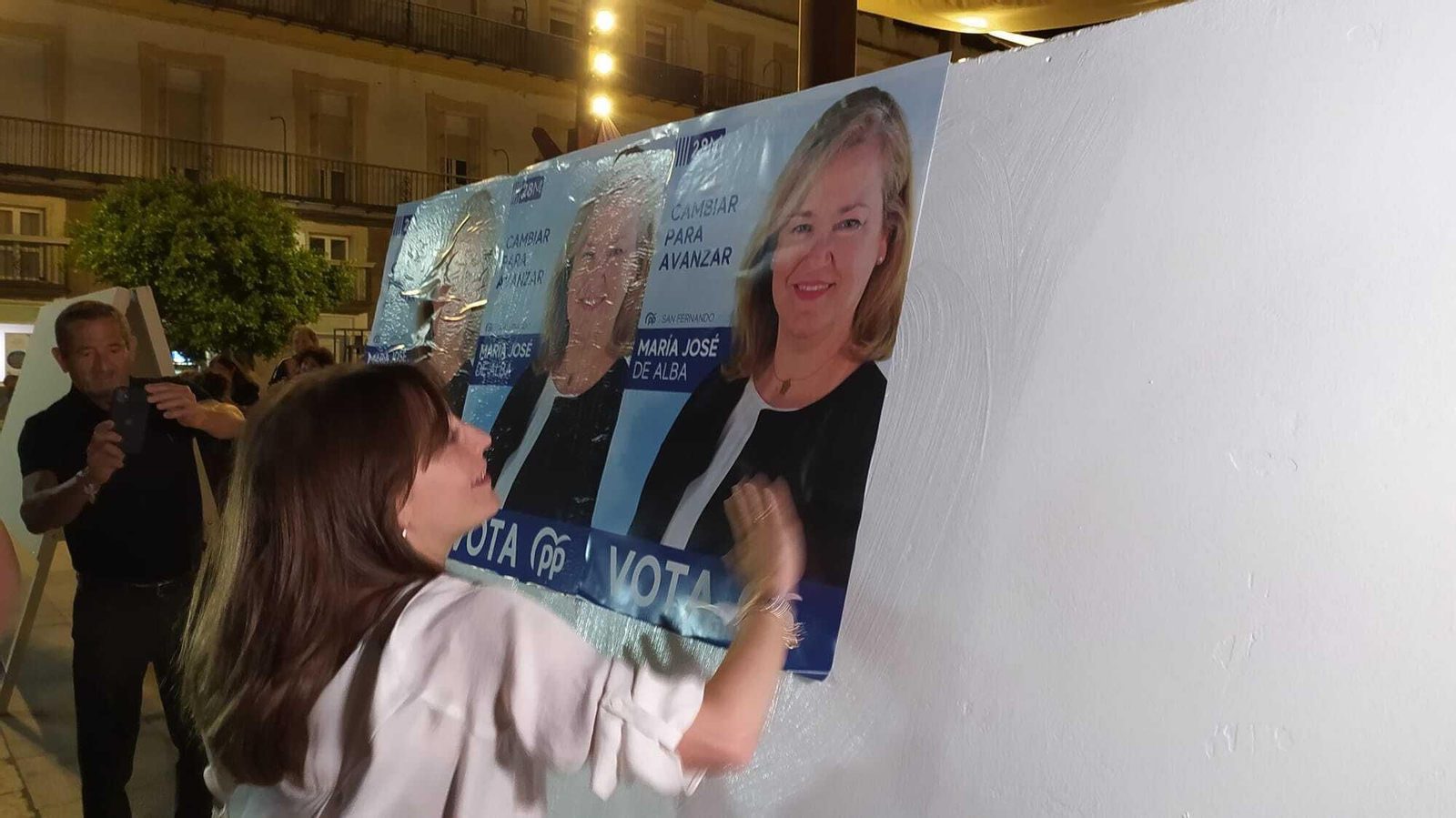 Las imágenes del comienzo de la campaña en San Fernando