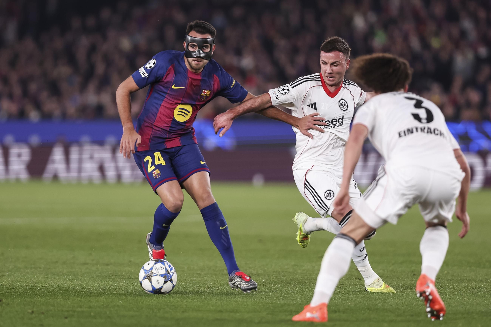 Las fotos del Barcelona-Eintracht Frankfurt