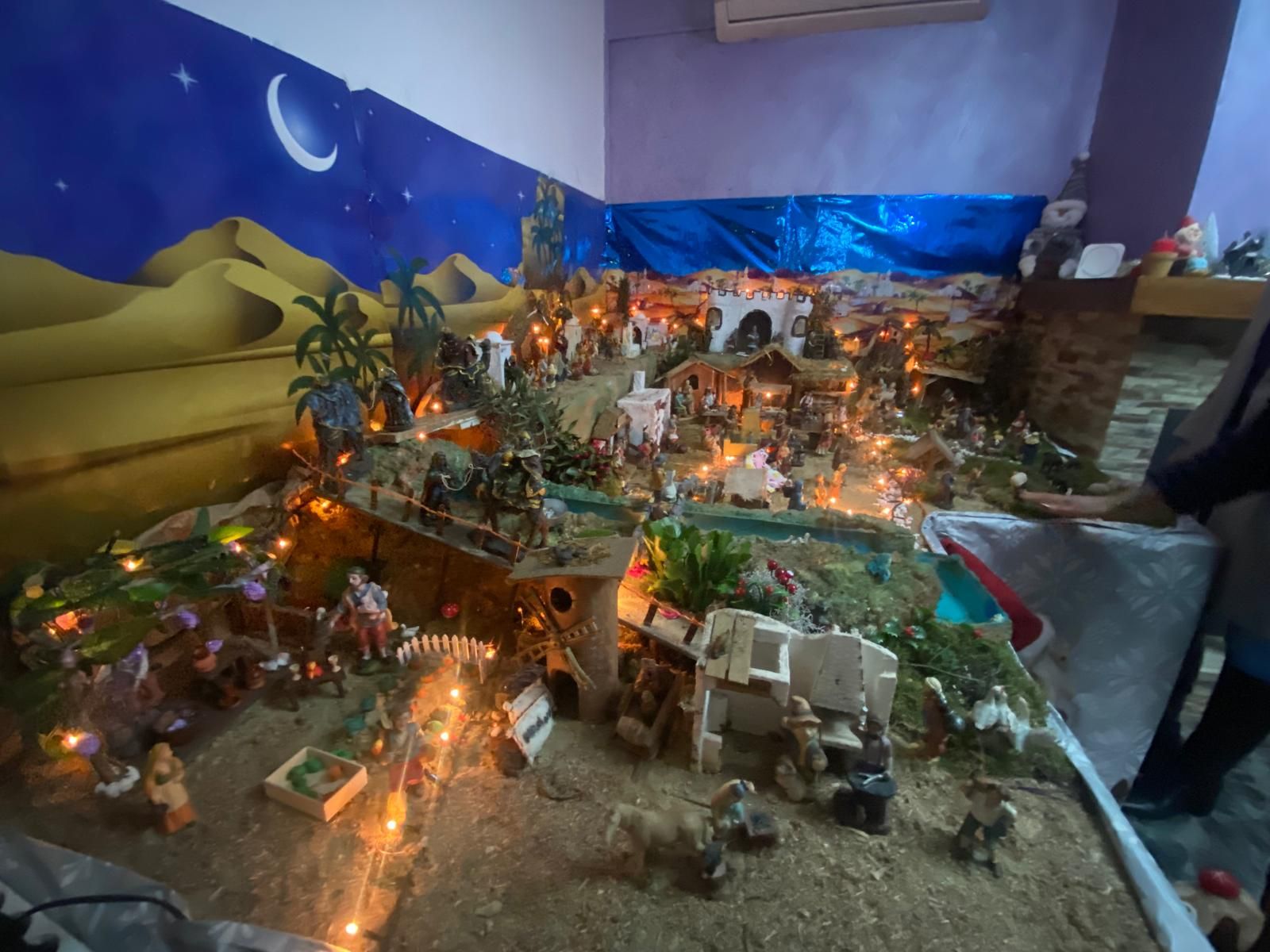 Artesanía, tecnología y efectos especiales: así es el ganador del certamen de belenes de Vícar