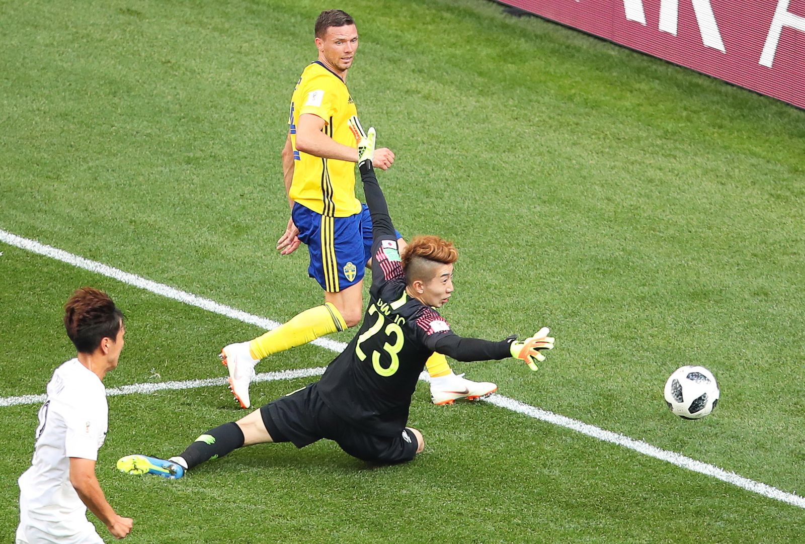 Las imágenes del Suecia-Corea del Sur