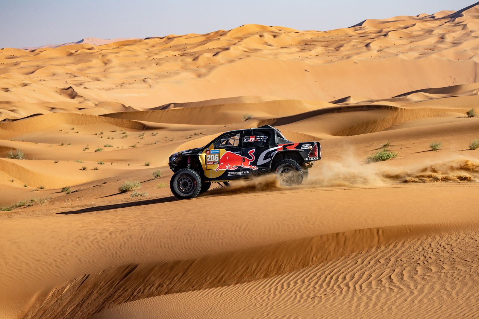 Las espectaculares imágenes del Dakar por las dunas