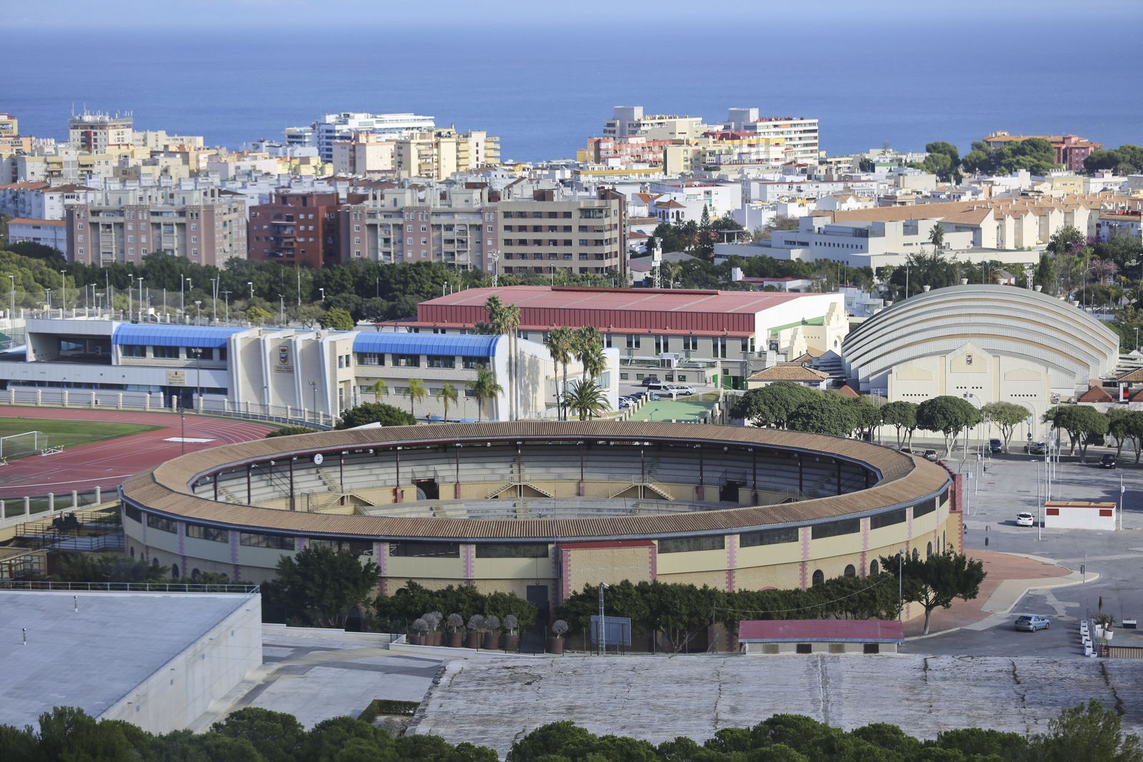 La Plaza de Toros de Torremolinos.