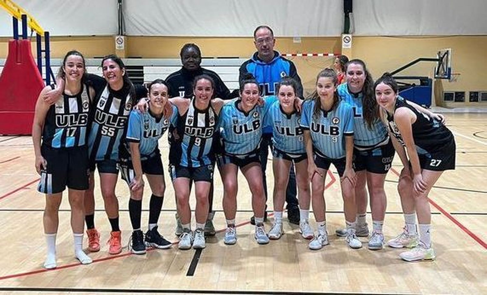 La plantilla del equipo senior femenino de la ULB