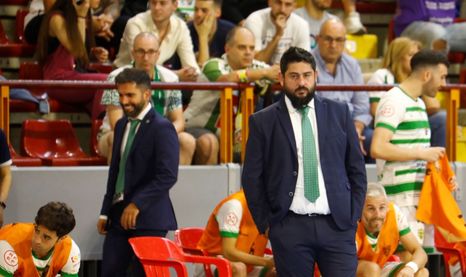 Josan González, durante un lance del partido.