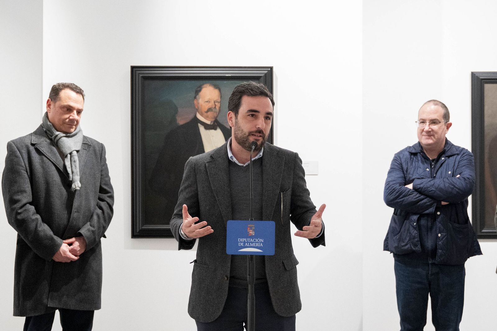 Fotogalería de la nueva obra de Zuloaga de la familia Cosentino en el MUREC