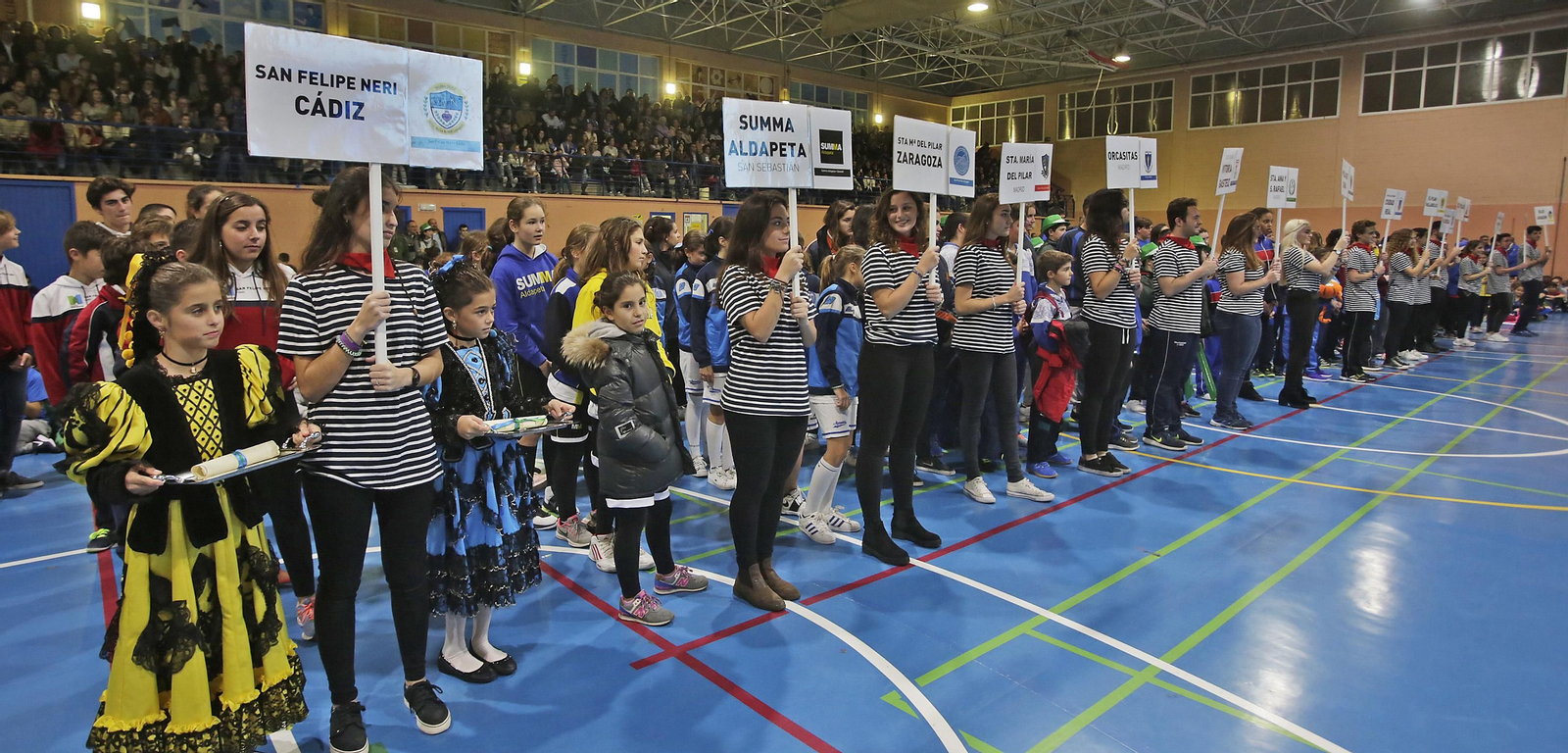 Las imágenes de la inauguración de la XL Olimpiada Marianista
