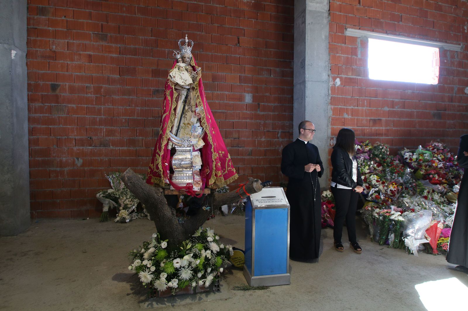 Las imágenes de la Virgen de la Cabeza en Monteagud