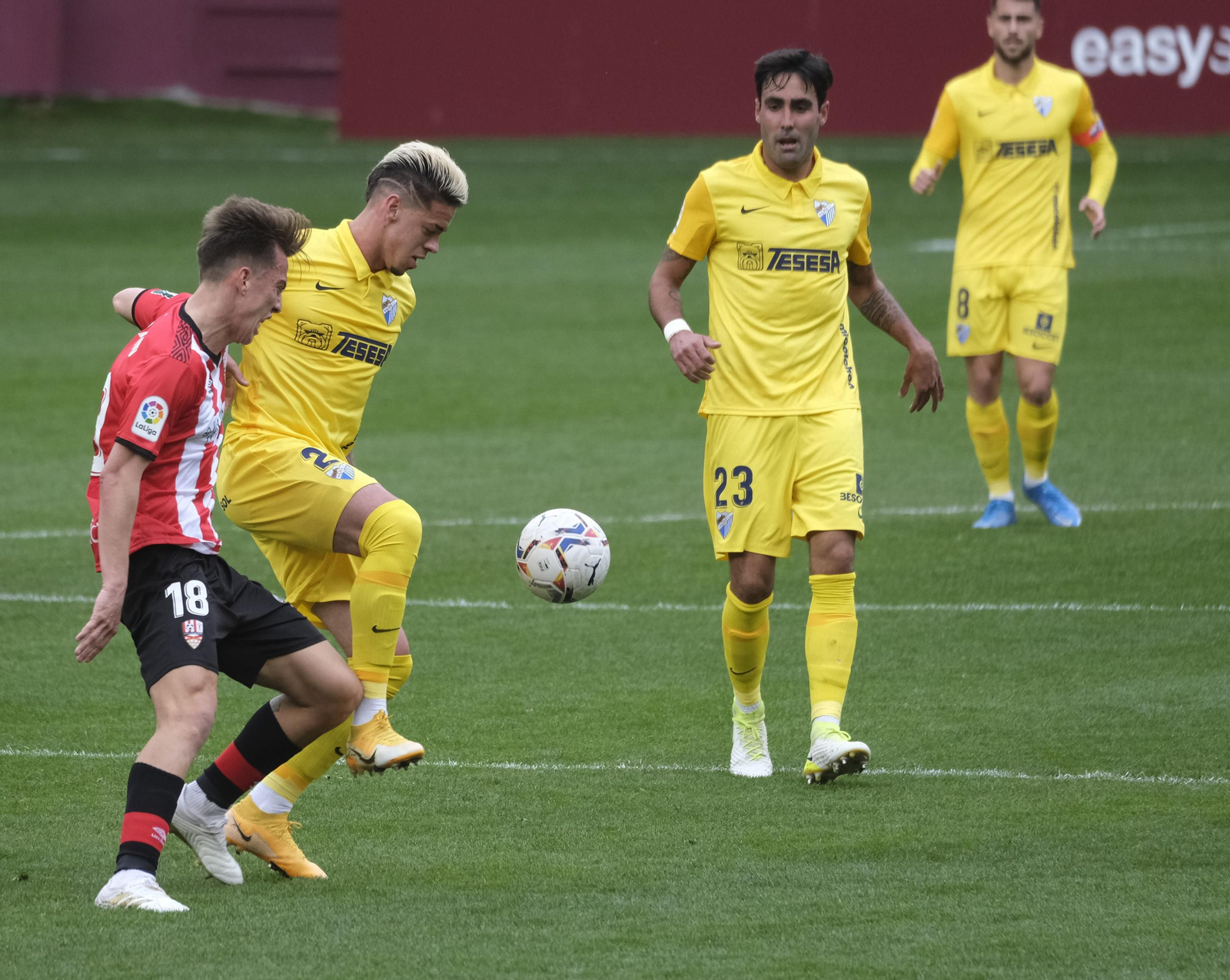 El Logroñes-Málaga CF, en fotos