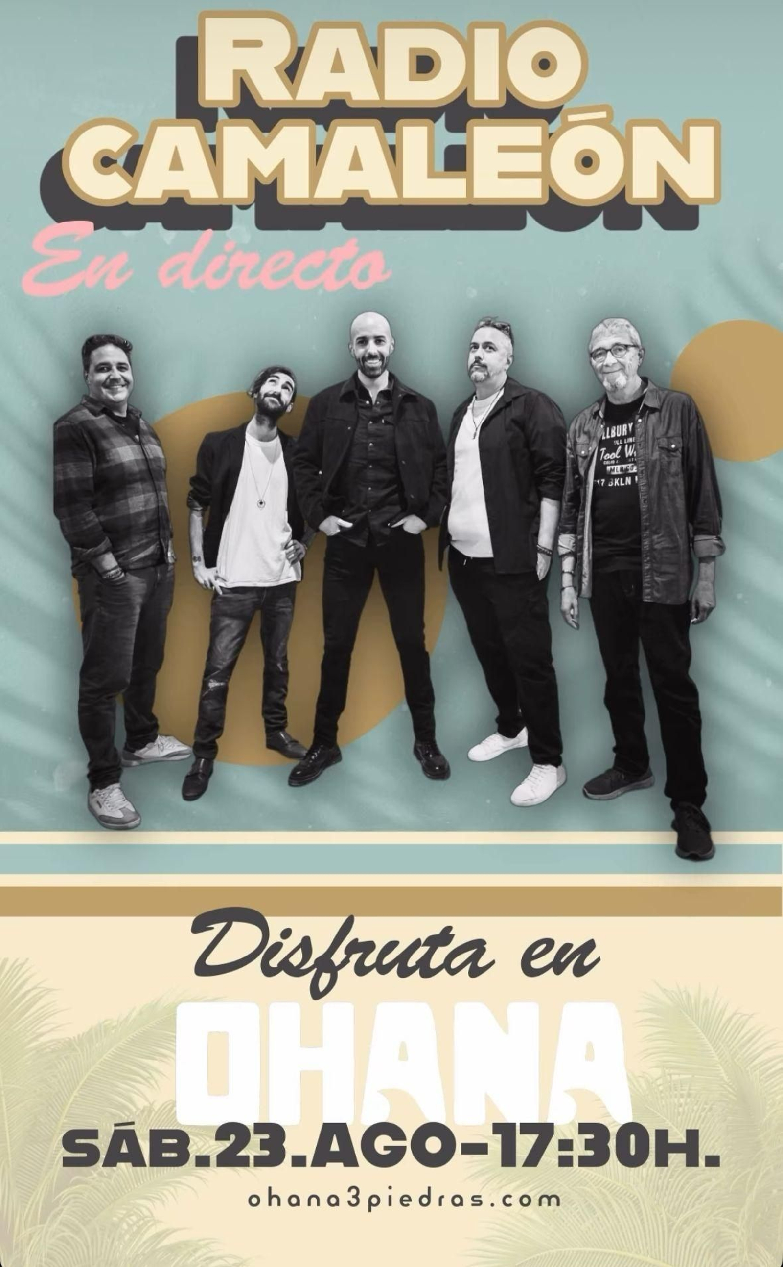 Radio Camaleón, en Chiringuito Ohana. Chipiona.