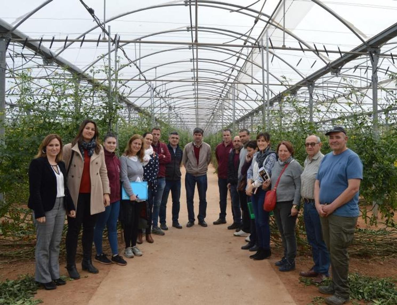 Visita a uno de los ensayos del Grupo Operativo ‘Técnicas de riego eficiente’ (GOP21-GR-16-007), en Granada.