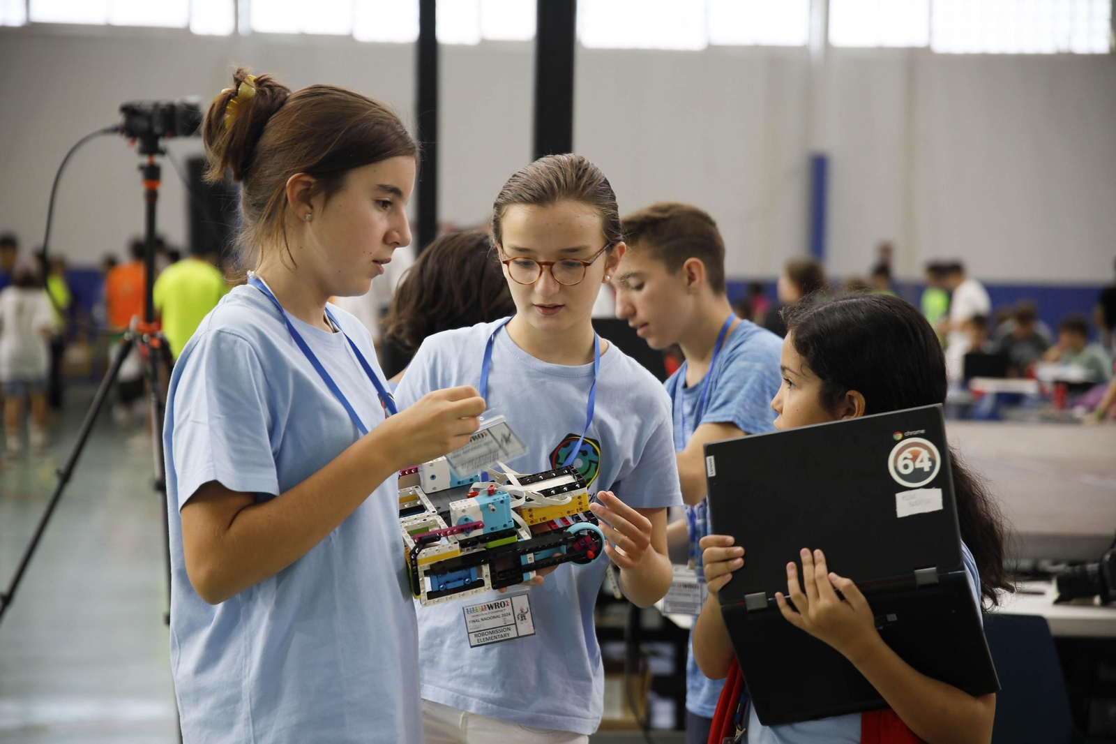 Las imágenes del World robot olympiad en Huércal de Almería