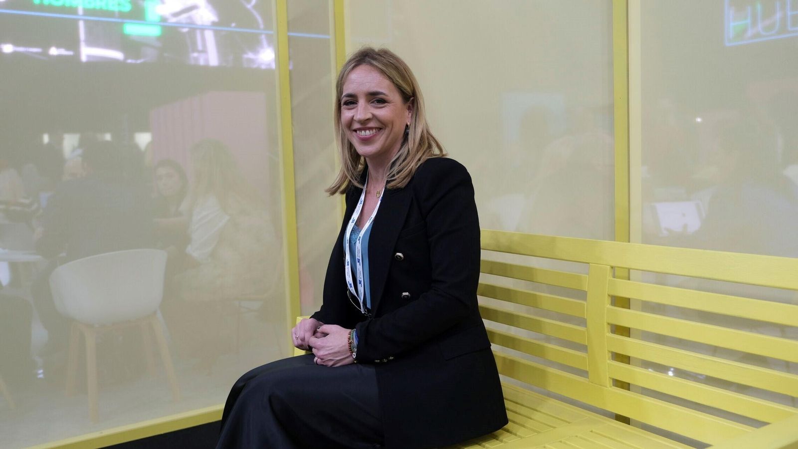 Almudena Martínez, fotografiada esta semana en el stand de Cádiz de Fitur.