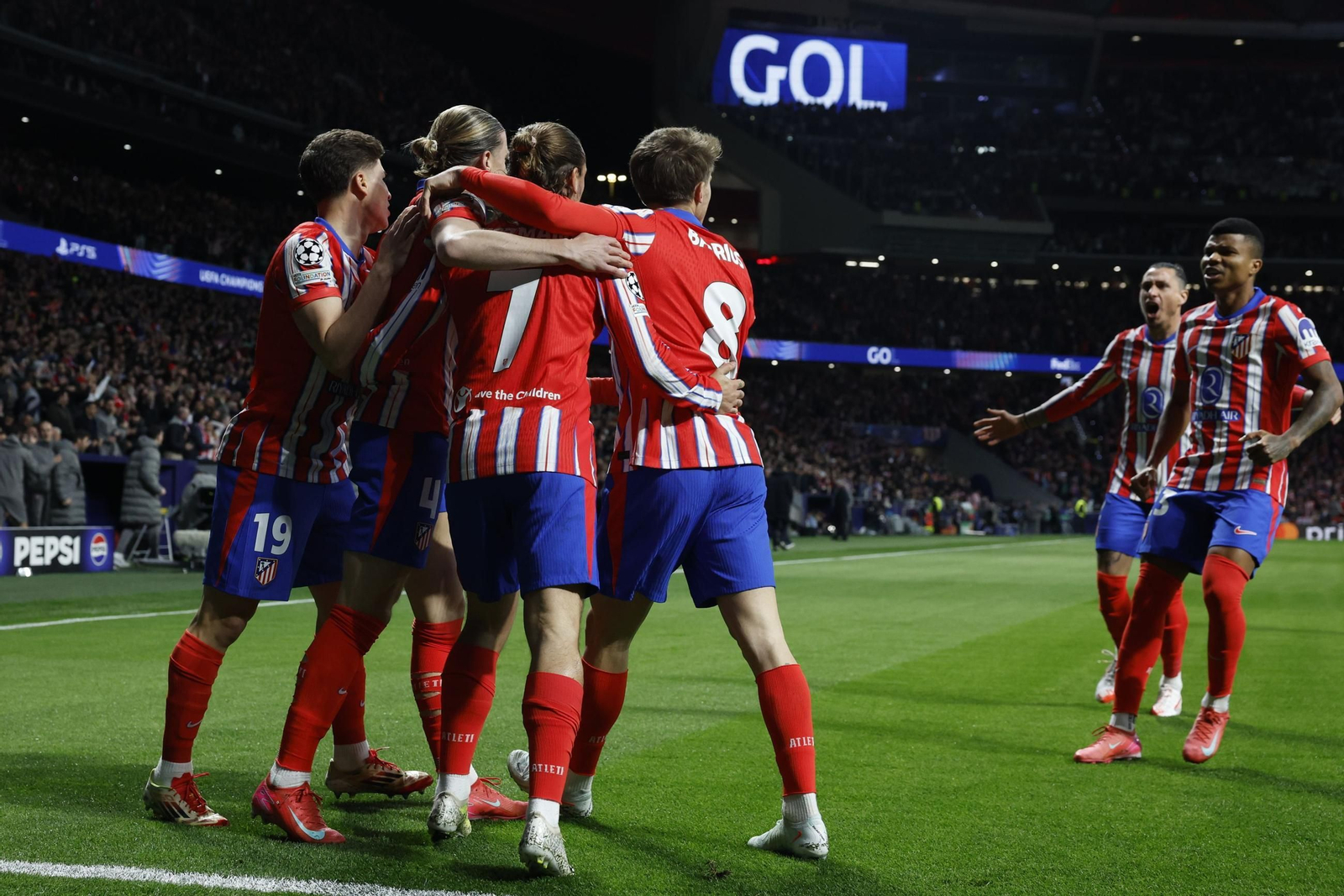 Las fotos del Atlético - Real Madrid