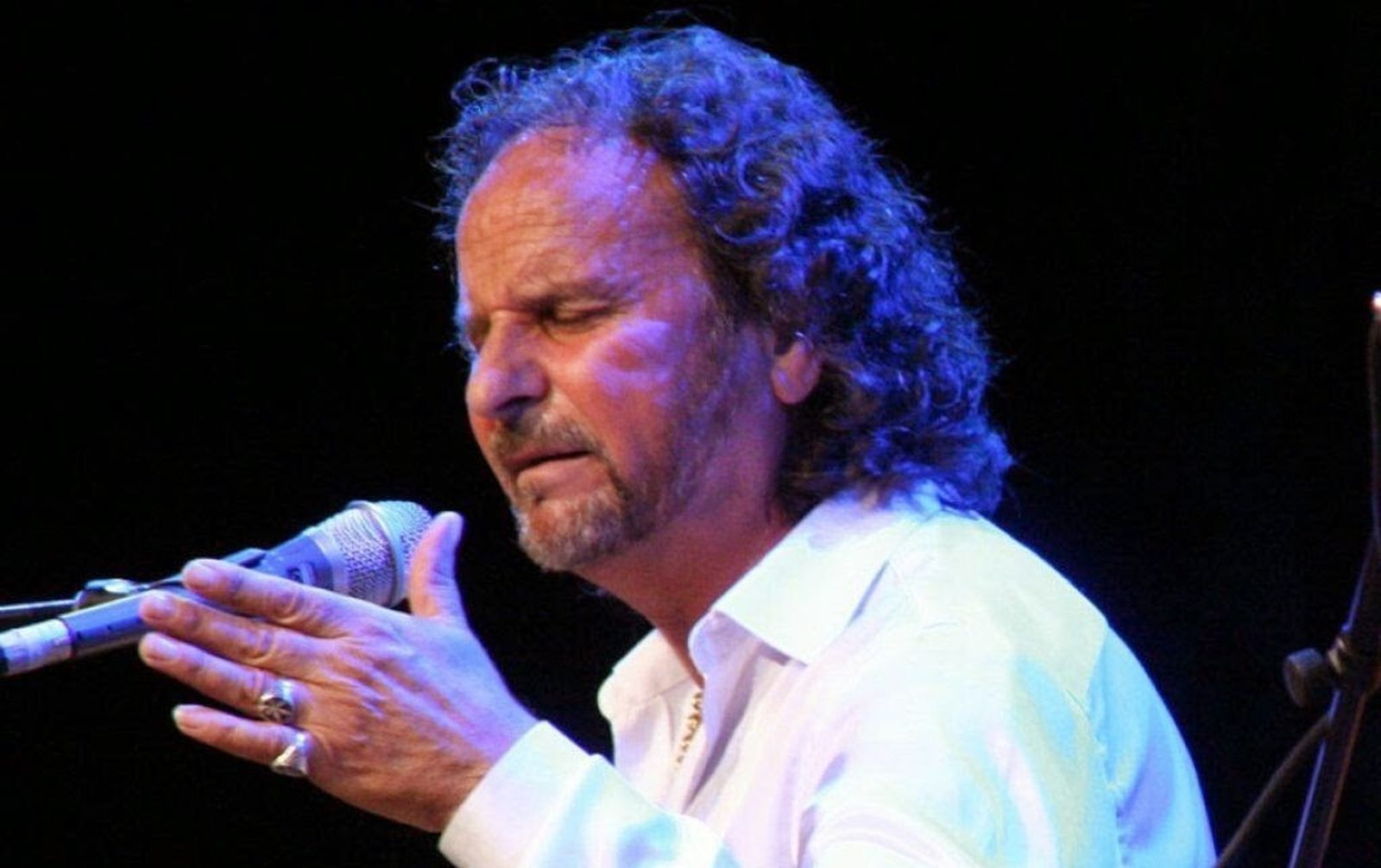 El cantaor Luis Heredia 'El Polaco'.