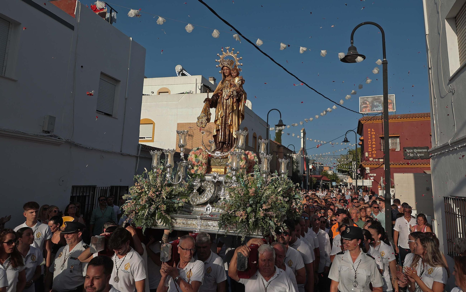 Fotos de la procesión de la Virgen del Carmen en Palmones