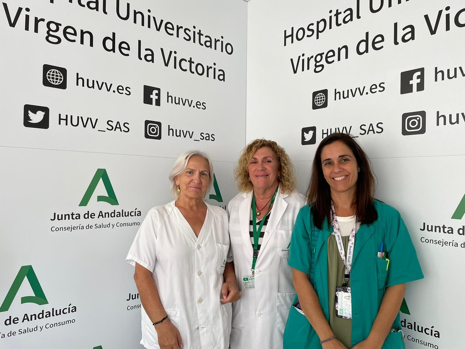 María Victoria García López, María Antonia Estecha y Begoña Mora. María Victoria García López, María Antonia Estecha y Begoña Mora.
