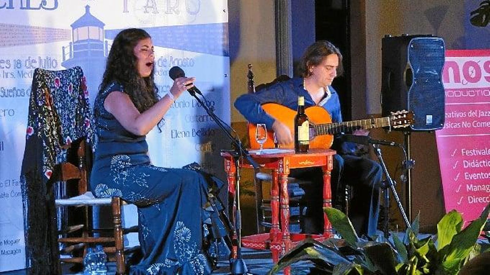 Elena Bellido, en una actuación.