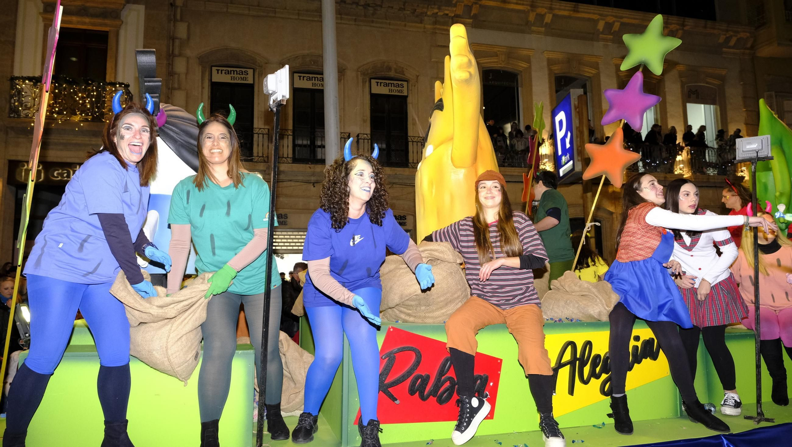 La Cabalgata de Reyes Magos de Almería, en imágenes
