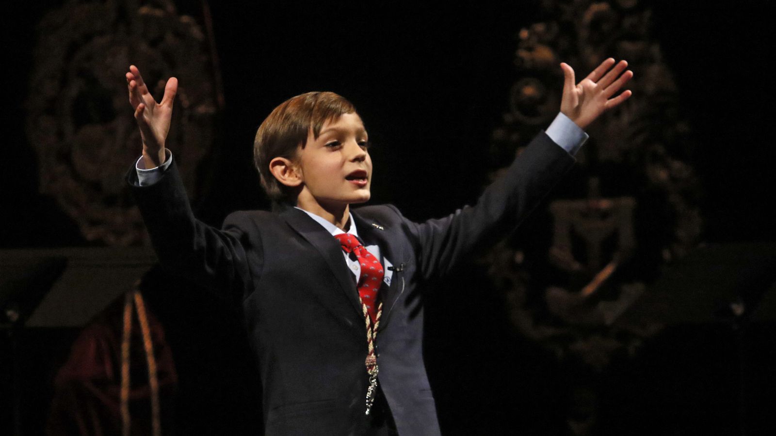 El niño Pablo Gallego Gómez.